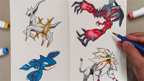 how to draw rare pokemon.